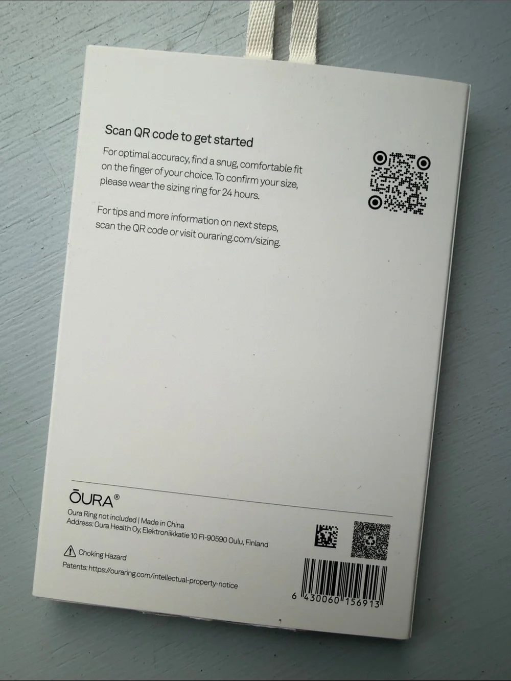 Oura Ring 5 Sizing Kit